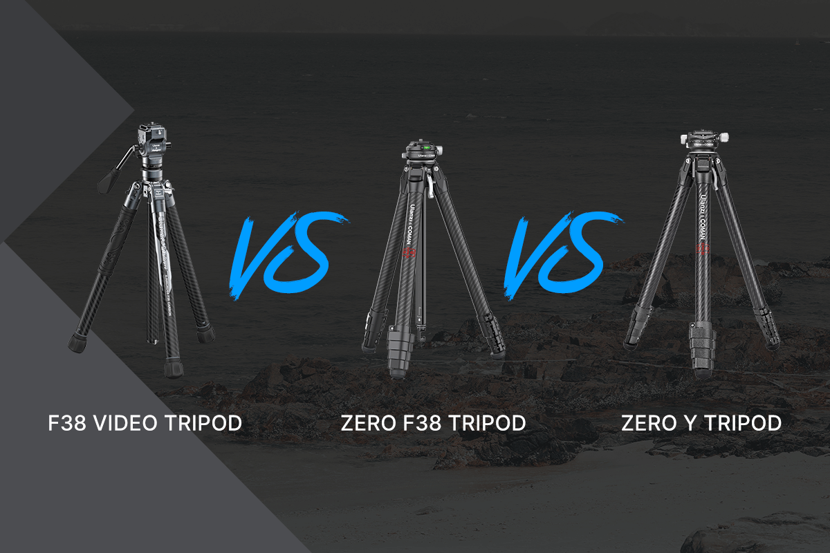 Comparing Ulanzi Tripods: F38 Video vs Zero F38 vs Zero Y