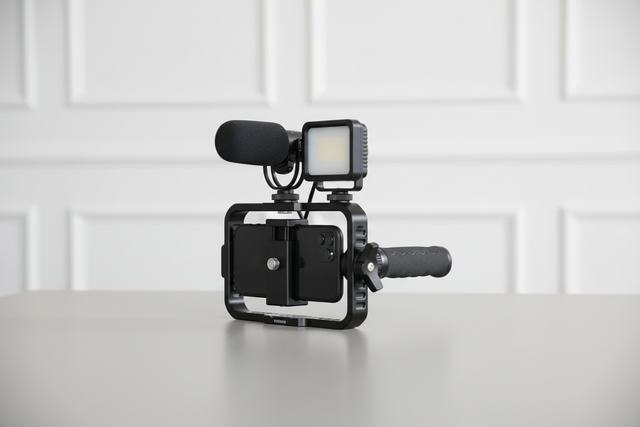 Scaling Your Phone Video Rig With Handles, Mics, and Lights