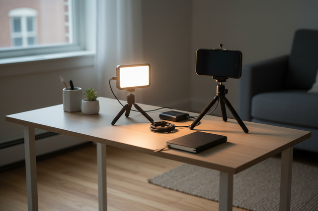 How to Build a Compact Lighting Kit for Phone Video