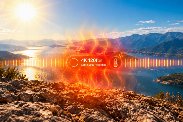 How to Prevent Camera Overheating While Recording 4K 120fps Outdoors