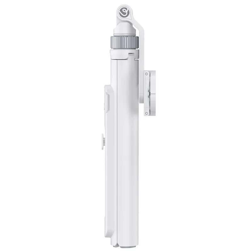 Ulanzi TT88 Overhead Selfie Stick T111 white, side view showcasing design and adjustable arm.