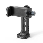 Ulanzi MA53 Arca Swiss Phone Mount M028 - Black metal phone holder.