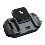Ulanzi UKA07 Quick-release Kit for Camera Backpack Strap Clip C035, durable metal construction.