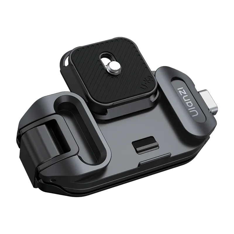 Ulanzi UKA07 Quick-release Kit for Camera Backpack Strap Clip C035, durable metal construction.