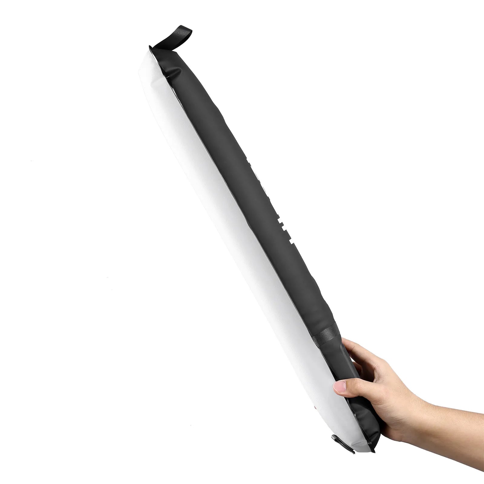 Ulanzi UA12/UA20 Portable Air Tube Light - Deflated, black and white design, compact and portable.