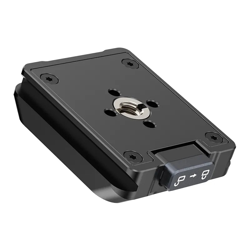 Ulanzi Uka Quick Release Plate and Base Kit C007 - Black Arca-Swiss quick release system for camera.