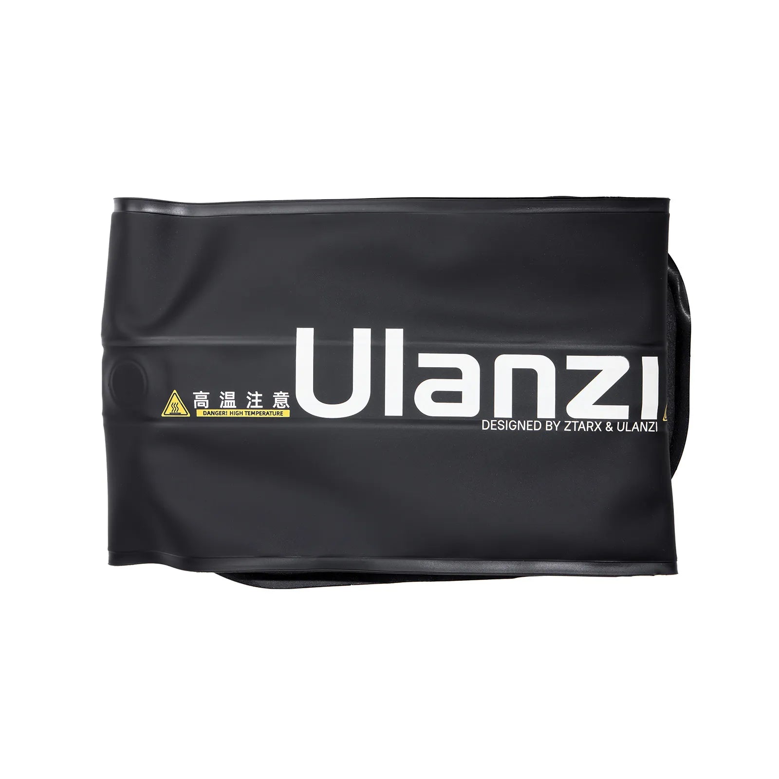Ulanzi UA12/UA20 Portable Air Tube Light black carrying bag, for on-the-go, with warning.