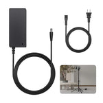Ulanzi HT005 DC Power Adapter for 40W Pro/RGB Light - Black adapter and cables.