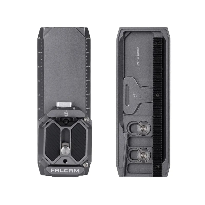 Ulanzi Falcam Quick Release Kit for DJI RS4 Mini, gray metal quick release system.