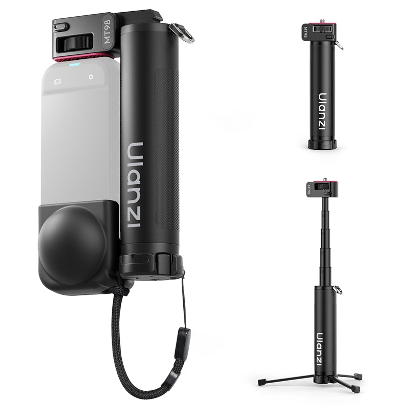 Ulanzi MT98 Foldable Selfie Stick & Tripod for Insta360