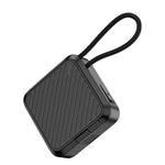 Ulanzi CRC10 3-in-1 Card Reader Case in black with lanyard, side button, and Ulanzi logo.