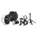 Ulanzi 40W Pro LED Video Light Bundle with softboxes, light stand and accessories.