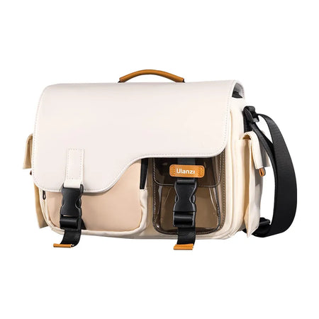 Ulanzi MS12 messenger bag with spacious design for camera gear and accessories.
