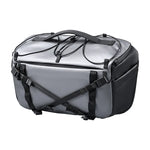 Ulanzi SU02 13L Hoshino crossbody bag - Silver and black bag with adjustable straps.