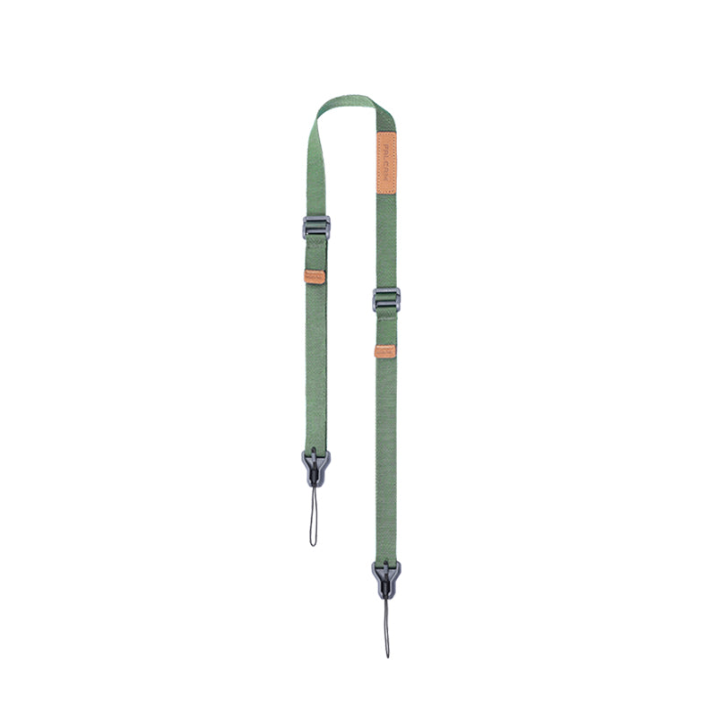 Ulanzi Falcam Maglink Lite Shoulder Strap in Pine Needle Green, adjustable camera strap.
