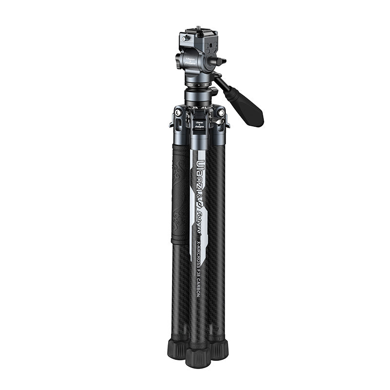 Ulanzi Fotopro X-AIRCROSS F38 Carbon Fiber Tripod for Outdoor Photography.