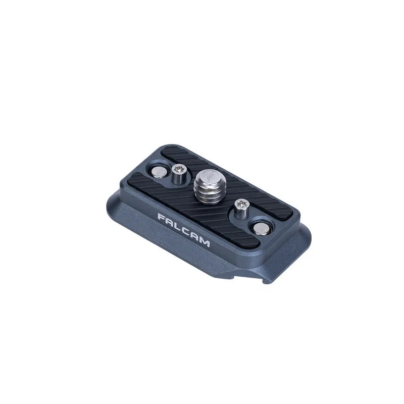 Ulanzi Falcam F22&F38 Quick Release Plate, dark gray metal camera accessory.