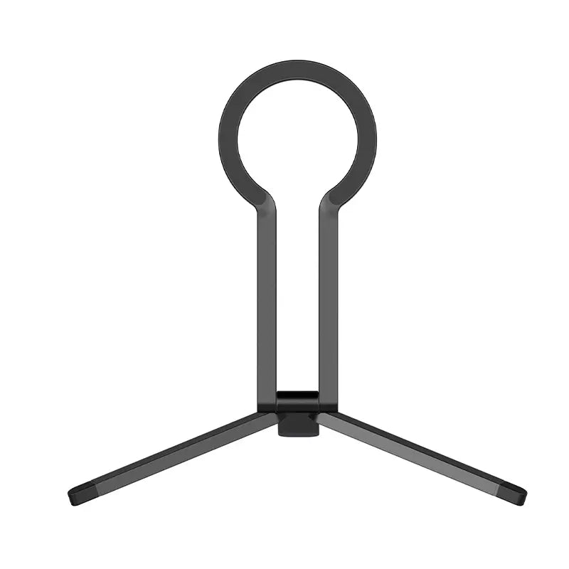 Ulanzi MA29 MagSafe Magnetic Phone Stand in Black - Foldable and Compact Design.