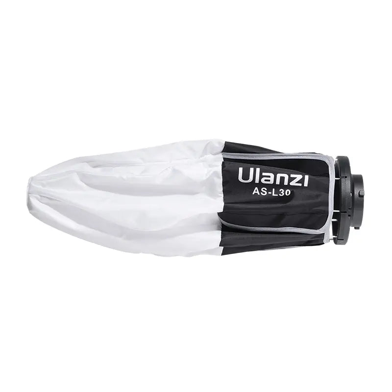 Ulanzi AS-L30 Mini Bowens Mount Lantern Softbox, white foldable softbox.