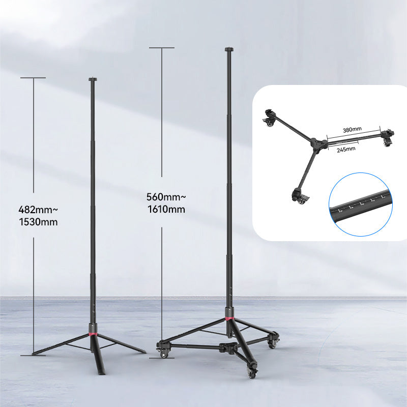 Protable Tripod height from 482-1530mm