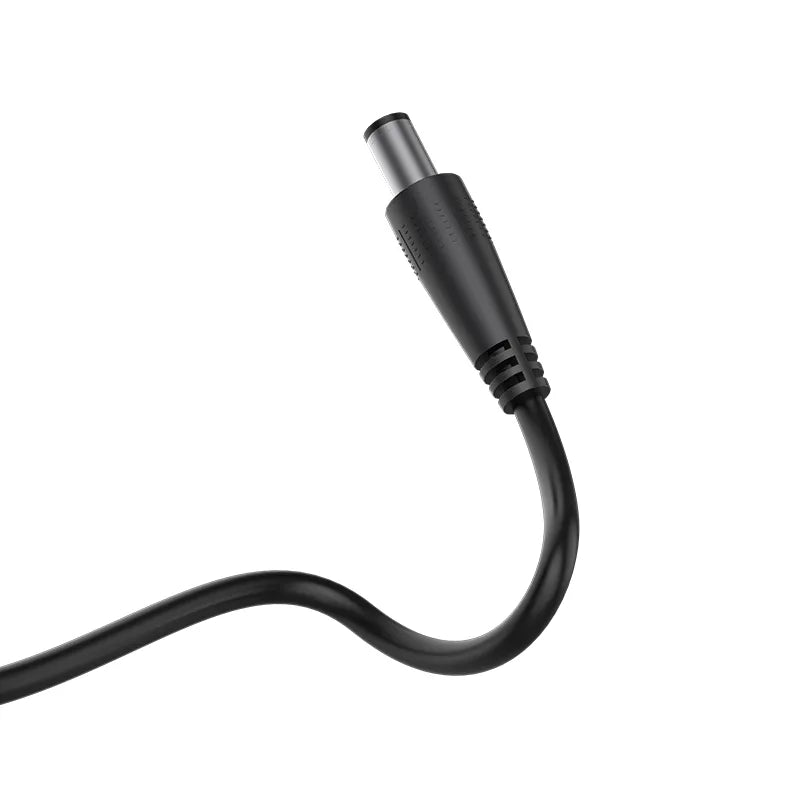 Ulanzi HT005 DC Power Adapter - Close up of connector and black cable.
