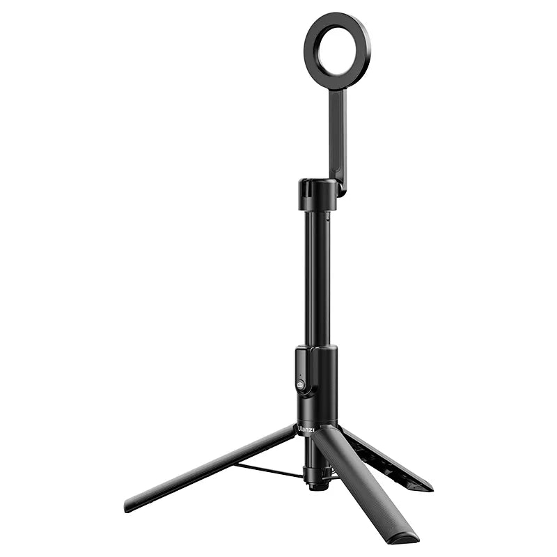 Ulanzi MG-003 Magnetic Phone Selfie Stick Tripod Pro in black for vlogging and content creation.