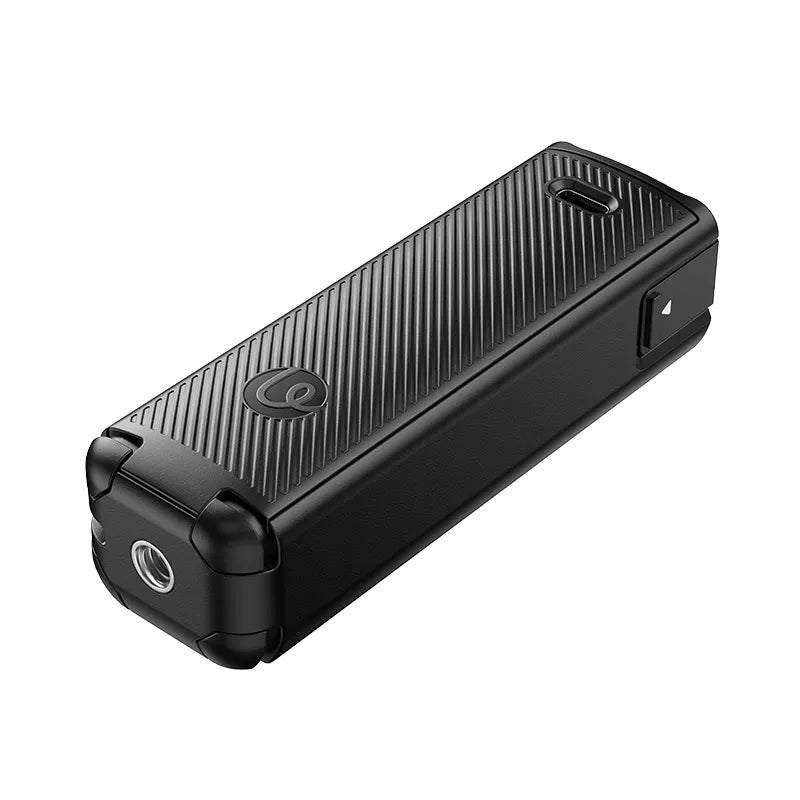 Ulanzi PK-12 Mini Quadpod for Pocket 3 C056 - Black, compact design, USB-C charging.