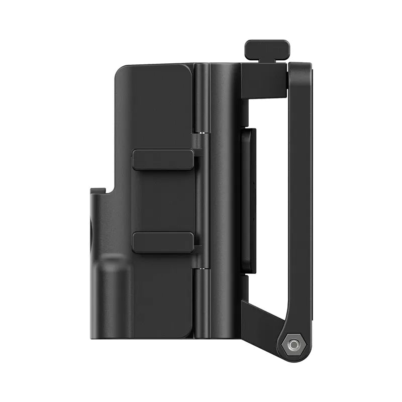 Ulanzi PK15 Pocket 3 Magnetic Mount C068 - Black magnetic mount for pocket camera, side view.