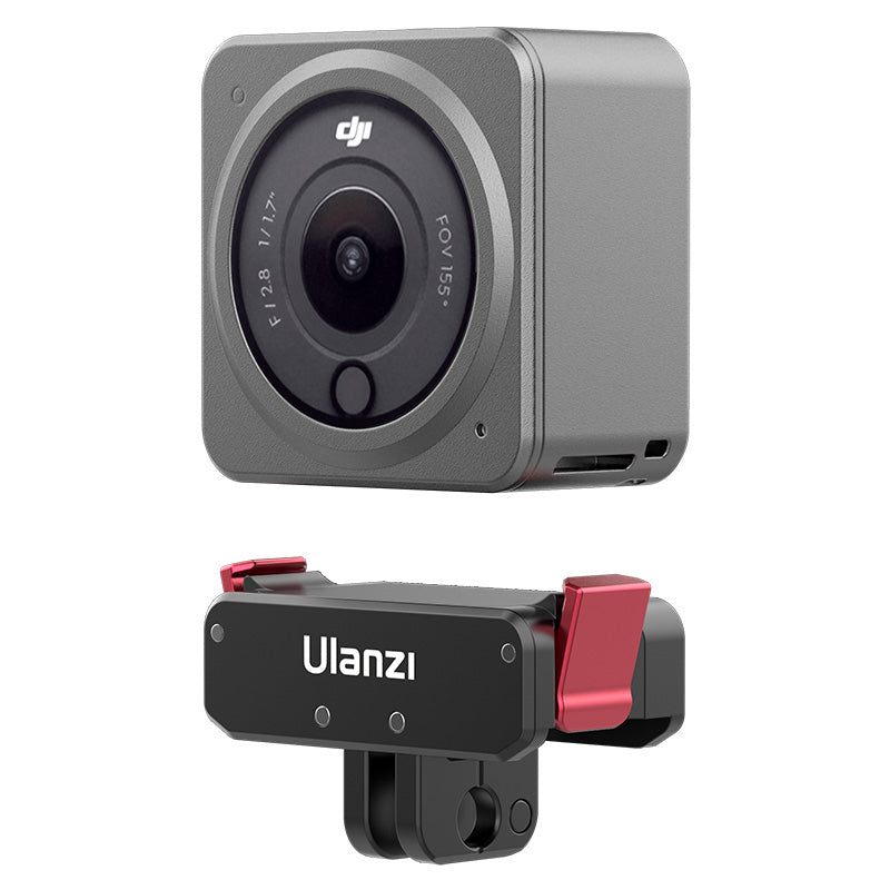 Ulanzi OA-11 Dual Interface Folding Base for DJI Action 2/3/4 - Camera and Mounting Base.