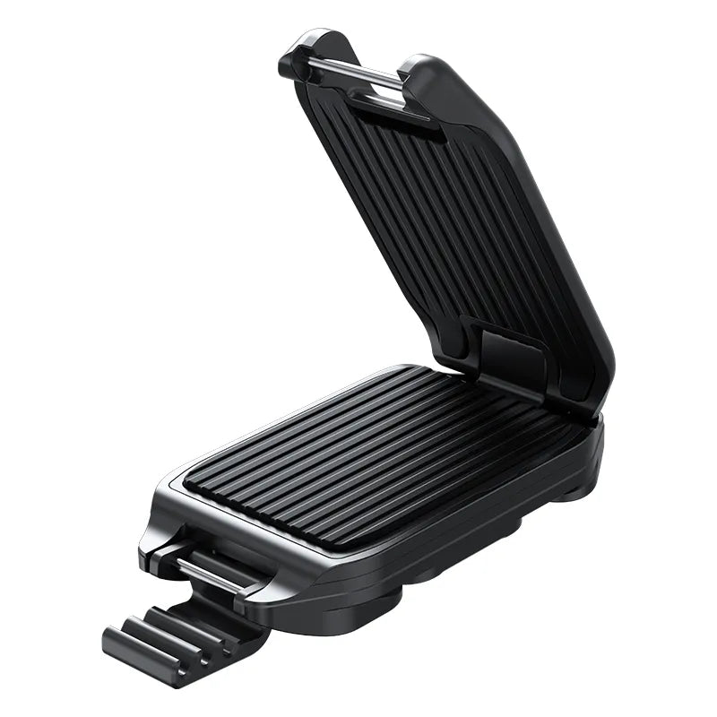 Ulanzi UKA07 Quick-release Kit: Black metal clip open, close-up view, double-locking mechanism.