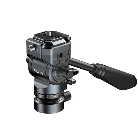 Ulanzi F38 Quick Release Fluid Video Head - Durable Aluminum Construction for Video Production.