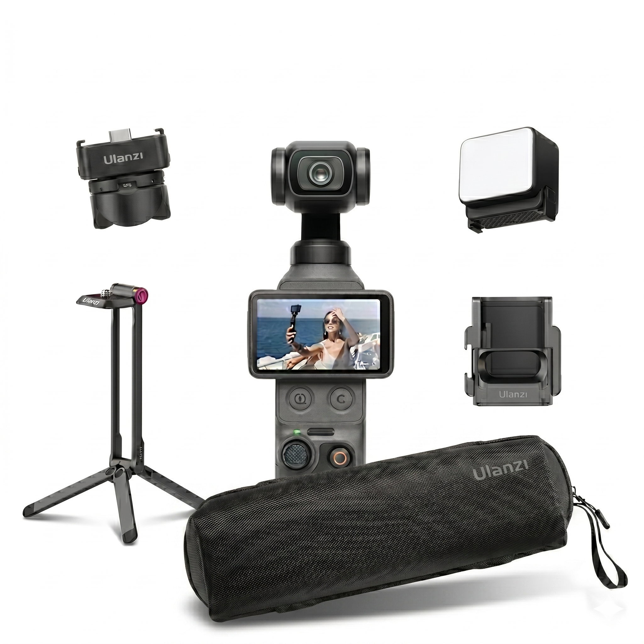 DJI Osmo Pocket 3 Tripod & Case | Xtra Muse Bundle - Ulanzi