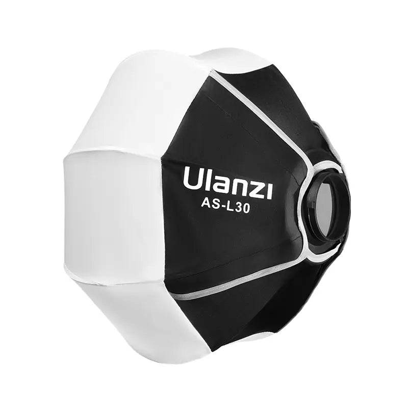 Ulanzi AS-L30 Mini Bowens Mount Lantern Softbox - Black and white lantern design.