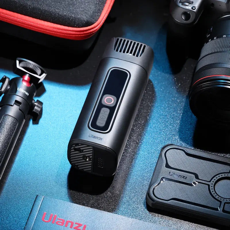 Ulanzi FM01 Fog Machine, black handheld fogger, photography and events.