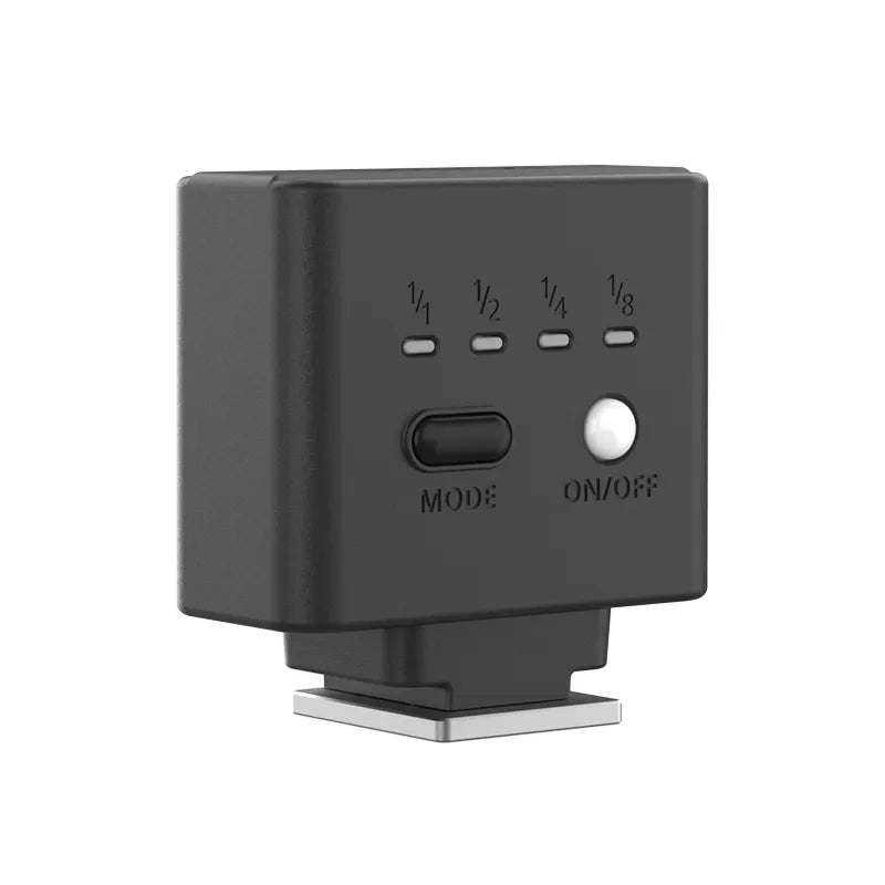 Ulanzi SL02 Spark Lite flash unit with mode and on/off controls, perfect for content creation.