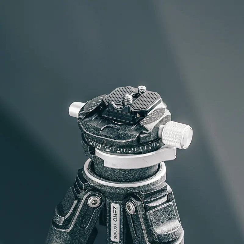Ulanzi tripod head, black aluminum alloy, quick release, ZERO Y000490.