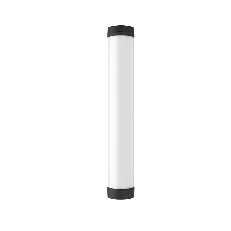 Ulanzi VL110 Magnetic RGB LED Tube Light (9.4") - White and black LED tube for content creation.
