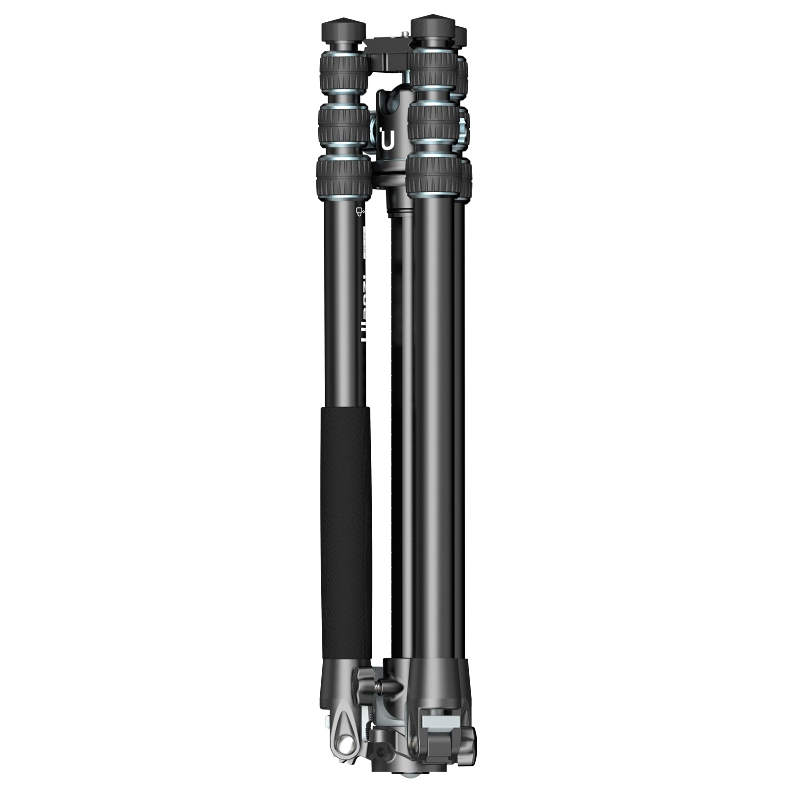Ulanzi MT-59 Camera Tripod: Black aluminum alloy, adjustable height, macro photography.