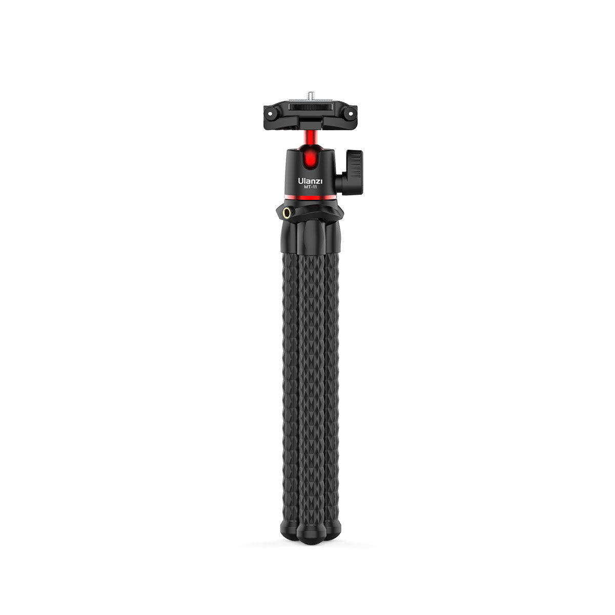 Ulanzi MT-11 Octopus Tripod in black, flexible legs for versatile camera and smartphone use.