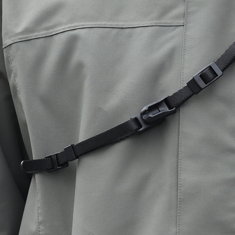Ulanzi Falcam Maglink Mini Buckle Kit: Black magnetic buckle and strap detail.