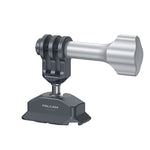Falcam F22 & F38 Quick Release Ball Head - Grey aluminum alloy for action cameras.