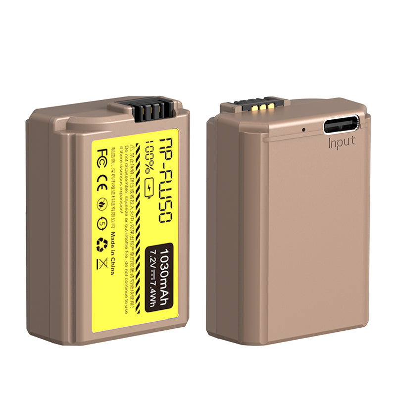 Ulanzi Sony NP-FW50 Type Lithium-Ion Battery with USB-C Charging Port  (1030mAh) 3289