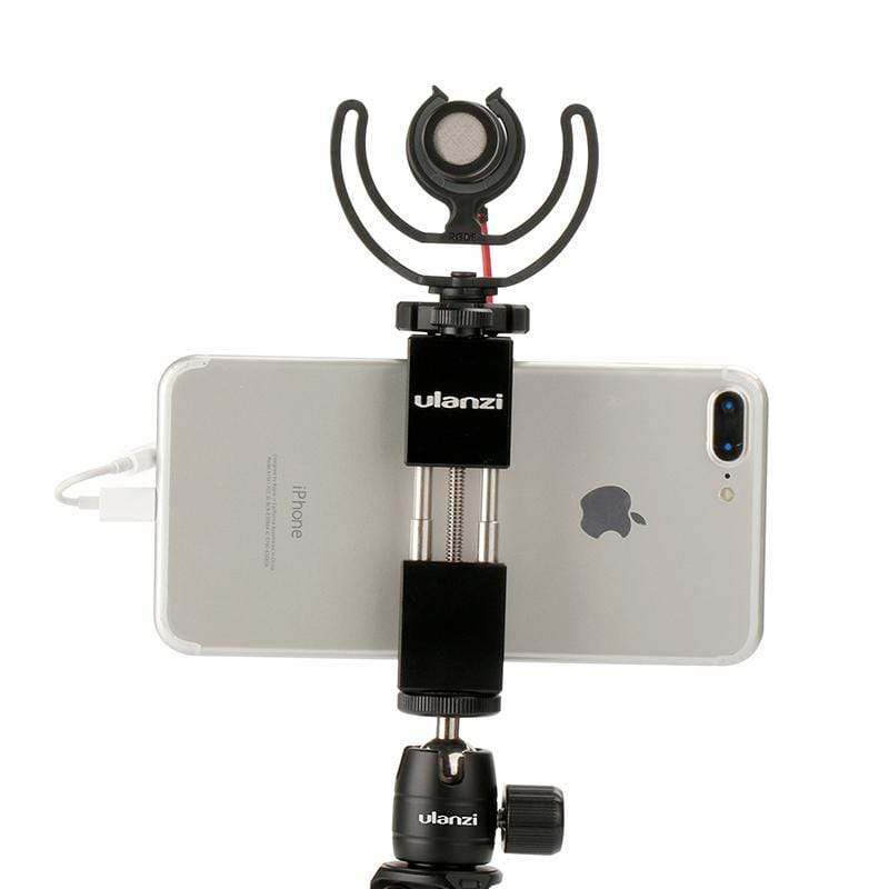 Metal Phone Tripod Mount for iPhone - Universal Cell Phone Stand