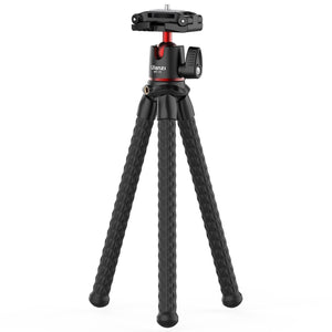Ulanzi MT-11 Octopus Tripod, black flexible tripod for cameras and smartphones.