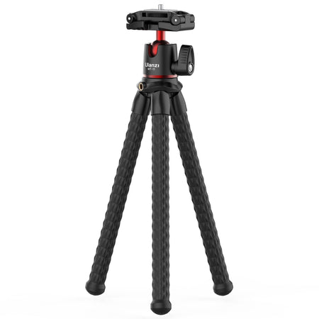 Ulanzi MT-11 Octopus Tripod, black flexible tripod for cameras and smartphones.
