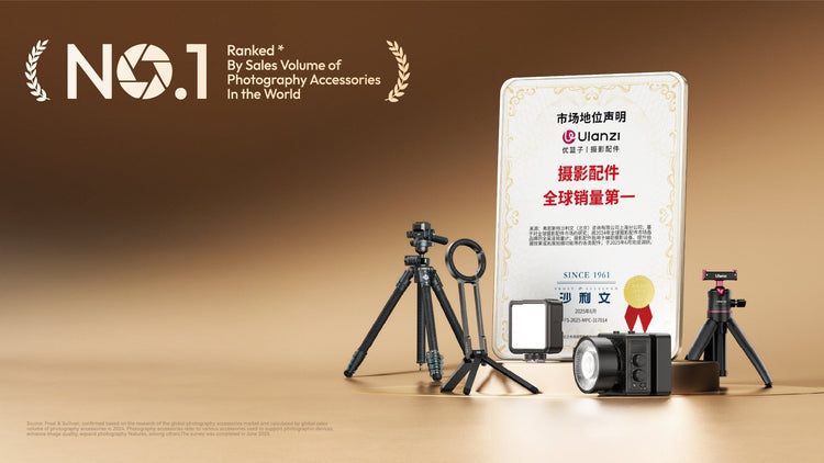 Ulanzi's Journey to Global No.1 in Camera Accessories & Creator Gear