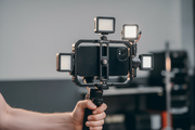 Setting Up a 3-Point Light Array on a Single Phone Cage