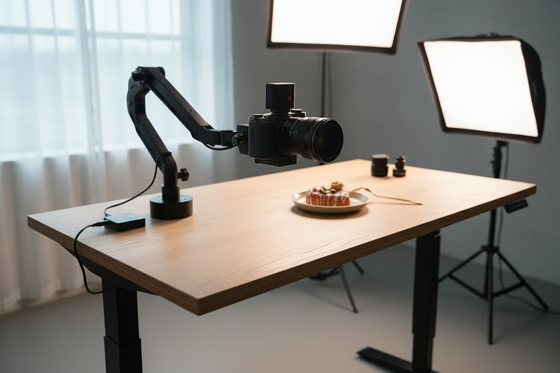 Solving Standing Desk Wobble in High-Magnification Video