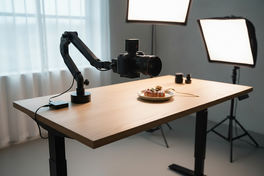 Solving Standing Desk Wobble in High-Magnification Video