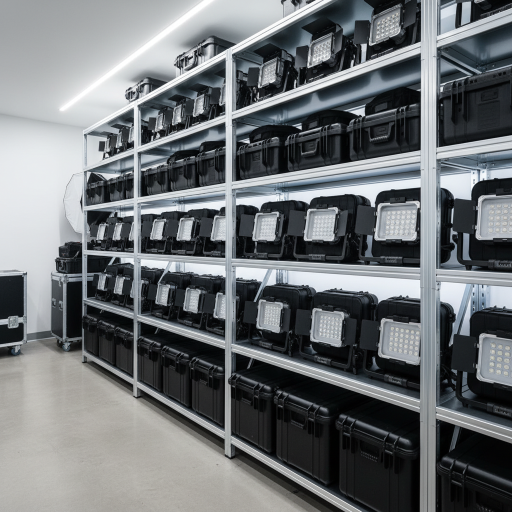 Choosing Fire-Resistant Storage for High-Density Lighting Kits